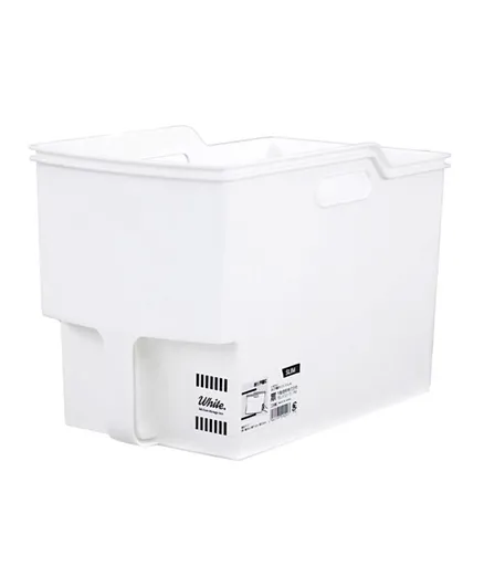 Hokan-sho Plastic Cupboard Organiser Slim - White