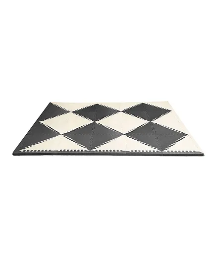 Skip Hop Playspot Geo Foam Floor Tiles - Black