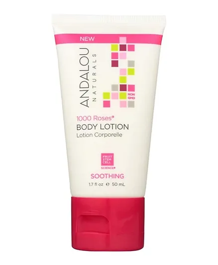 Andalou Naturals Soothing 1000 Roses Body Lotion - 50ml