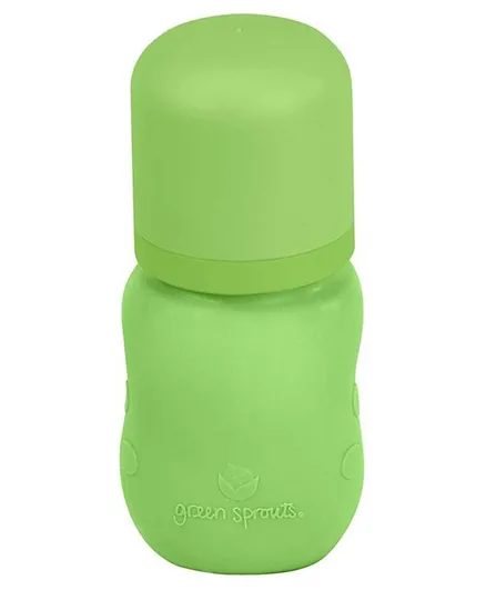 Green Sprouts Baby Bottle with Silicone Cover Green - 147ml