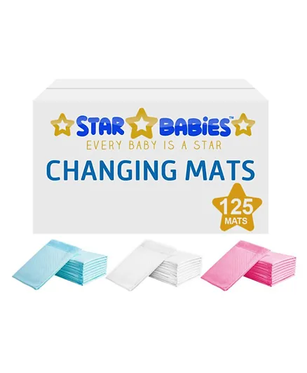 Star Babies Disposable Changing Mats - Pack Of 125