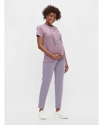 Mamalicious Maternity Trousers - Minimal Gray