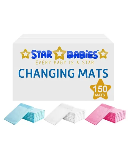 Star Babies Disposable Changing Mats - Pack Of 150