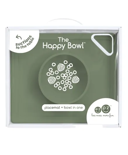 EZPZ Happy Bowl - Olive