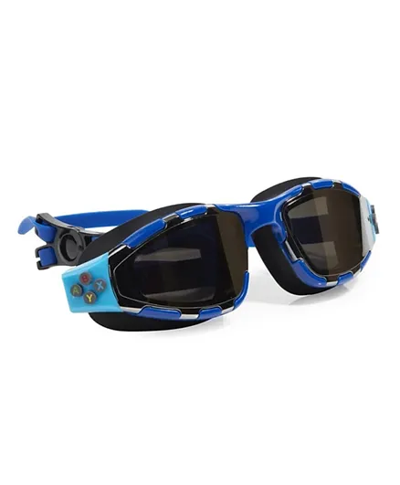 Bling2O Gaming Controllerswim Mario Swim Goggle - Blue