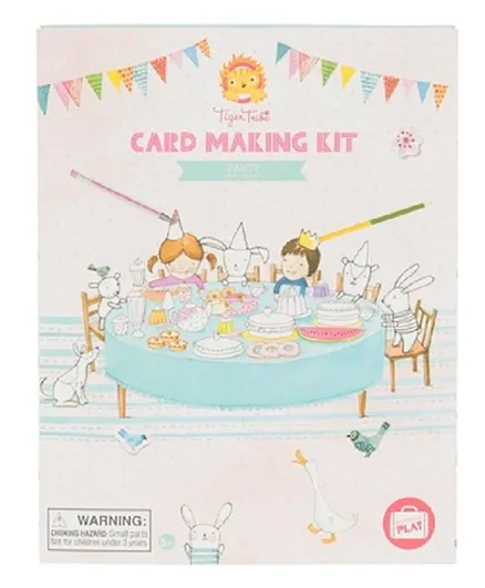 Tiger Tribe Party Card-Making Kit