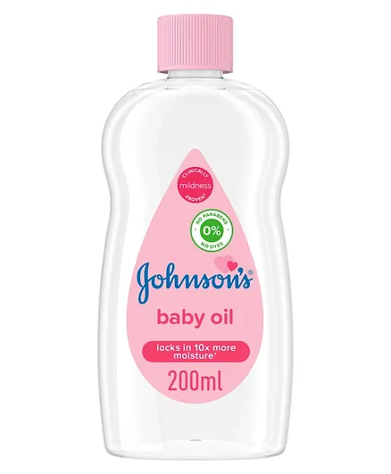 Johnson & Johnson Baby Oil - 200mL