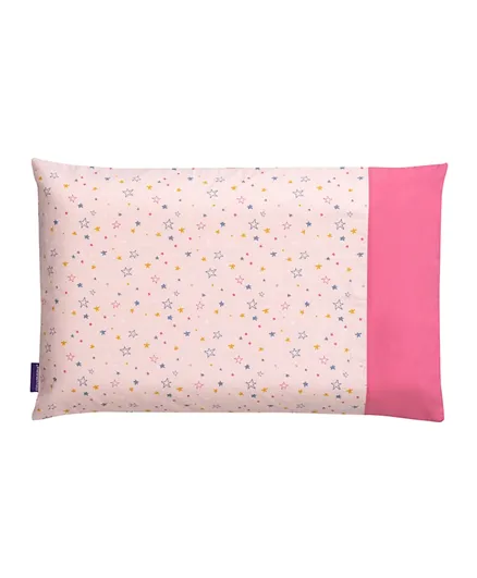 Clevamama ClevaFoam Baby Pillow Case - Pink