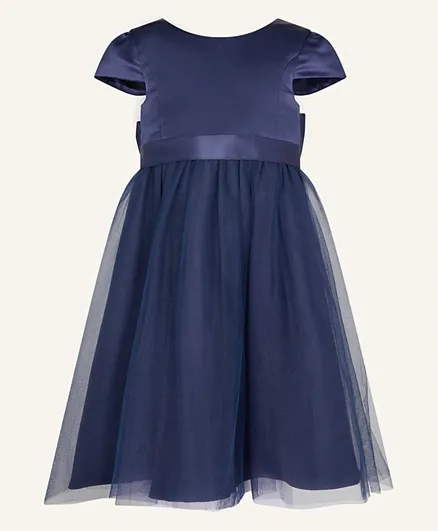 فستان وصيفة الشرف تول للأطفال من مونسون تشيلدرن - أزرق