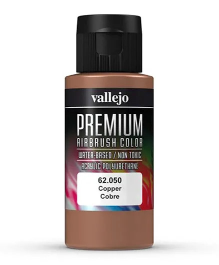Vallejo Premium Airbrush Color 62.050 Copper - 60mL