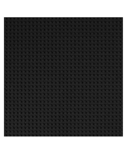 Strictly Briks Stackable Baseplates Black -  1 Piece