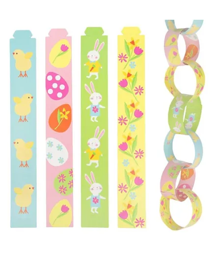 Talking Tables Easter Easter Paper Chain  Kit 100 Paper Chains