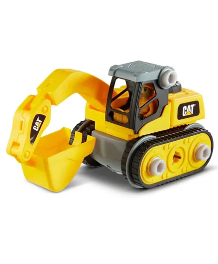 CAT Machine Maker Junior Excavator  - Yellow