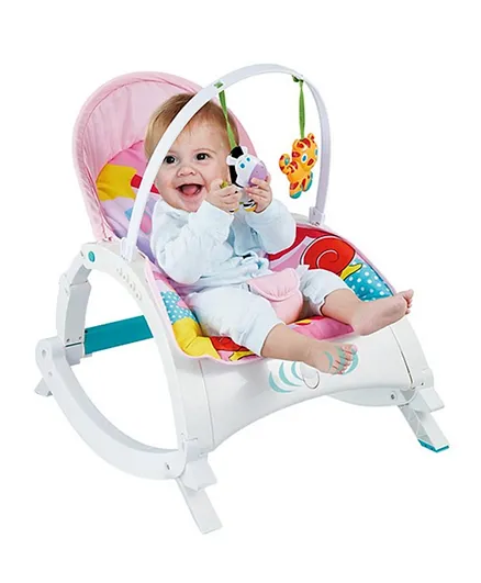 Little Angel Newborn To Toddler Portable Rocker - Pink