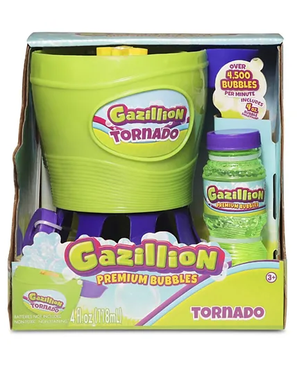 Gazillion Machine Tornado With Solution Green - 4oz