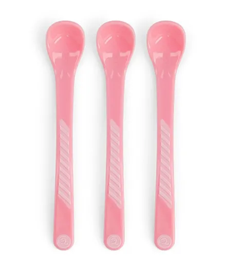Twistshake Feeding Spoons Pastel Light Pink - 3 Pieces