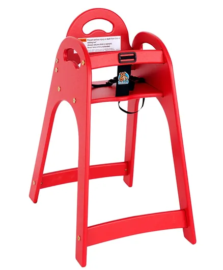 كرسي مرتفع بتصميم خاص من كوالا كاري - أحمر