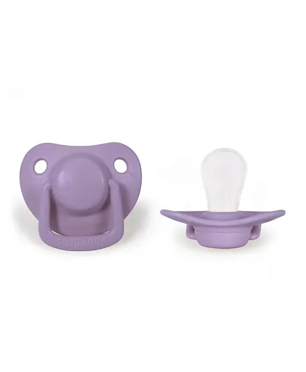 Filibabba Pacifiers Pack of 2 - Fresh Violet