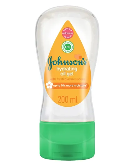 Johnson & Johnsons Baby Oil Gel Blossom - 200mL