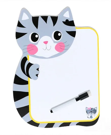 Highland 2 in 1 Slate Drawing Board With Pen for Kids -  Cat