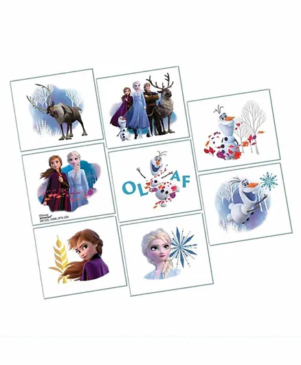 Party Centre Frozen II Tattoos - Pack of 8