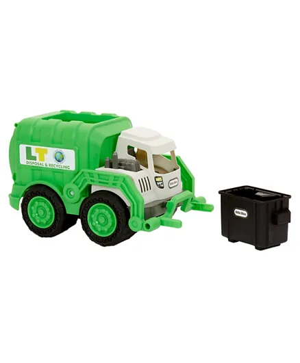 شاحنة قمامة حفار الأوساخ من ليتل تايكس - لون أخضر