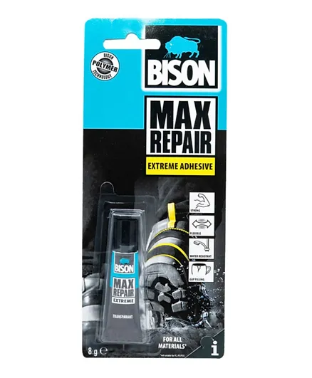 Bison Kit Max Repair Glue - 8g