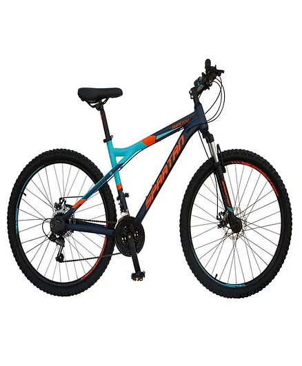 Spartan Ampezzo Men's MTB Mountain Alloy Bicycle Blue - 27.5 Inches