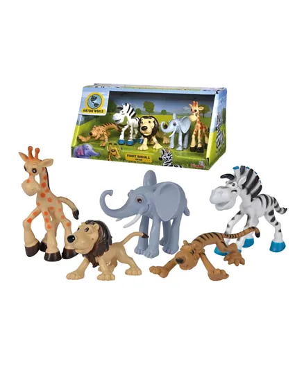Simba Funny Animals Safari Set - 5 Pieces
