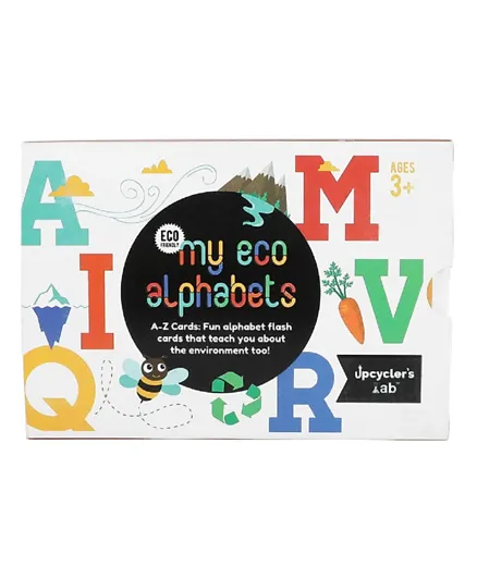 BUY RESPONSIBLY Eco Alphabets Flashcards for Kids