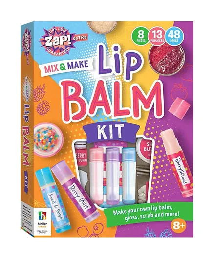 Hinkler Zap! Extra Mix 'n' Make Lip Balm Kit