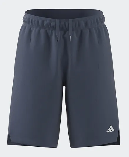 adidas Junior Training Aeroready Shorts - Navy Blue