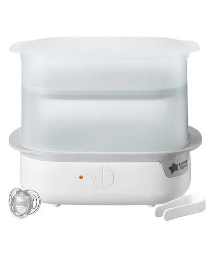 Tommee Tippee Advanced Steam Electric Steriliser for Baby Bottles - White