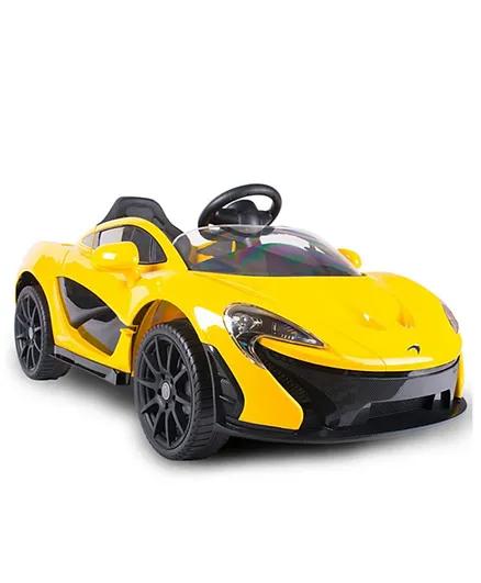 McLaren Licensed Battery Operated Ride On P1 with Remote Control - Yellow