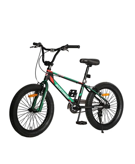 Mogoo Mountaineer Bike Green - 20 Inch