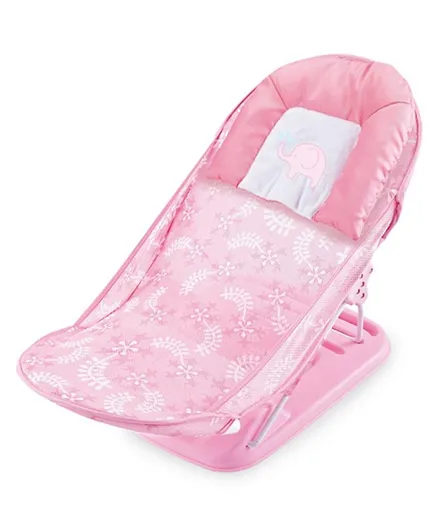 كرسي استحمام للأطفال من ليتل انجيل - باللون الوردي