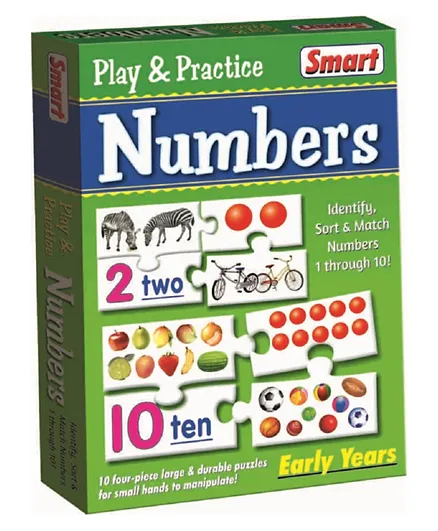 Smart Playthings Play & Practice Numbers -  Multi Color