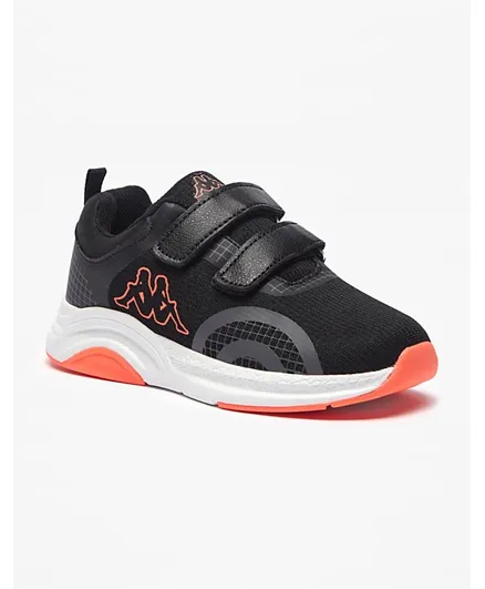 Kappa Sneakers With Velcro Closure  - Black