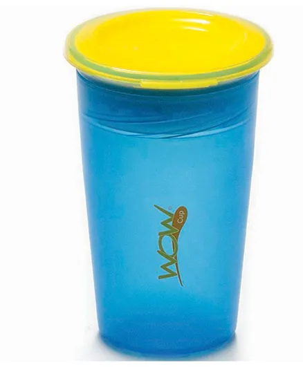 Wow Cup Blue Tumbler with Freshness Lid - 225ml