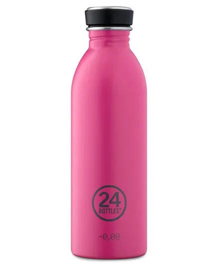 24 Bottles Urban Lightest Stainless Steel Water Bottle Passion Pink - 500mL