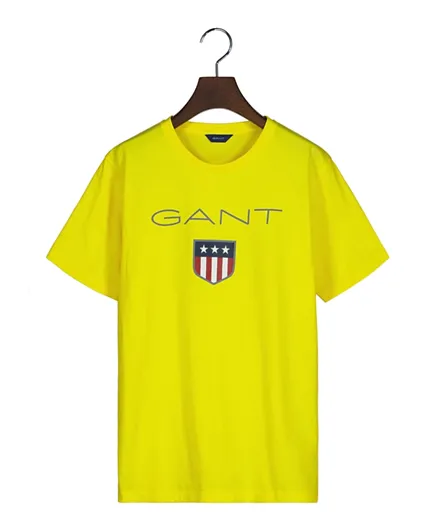 Gant Shield Sun T-Shirt - Yellow