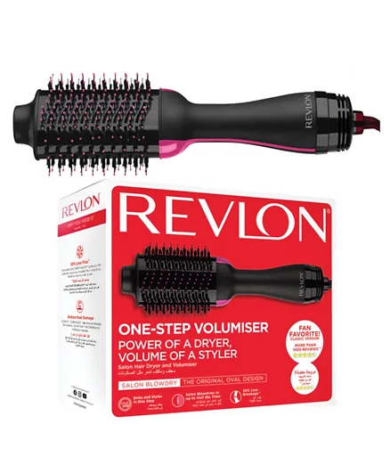 Revlon One-Step Hair Dryer and Volumizer RVDR5222PARB - Black