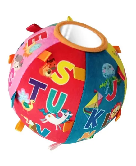 Moon Soft Ball for Baby Alphabets - 11.50cm
