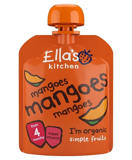 Ella's Kitchen Organic Mangoes - 70g