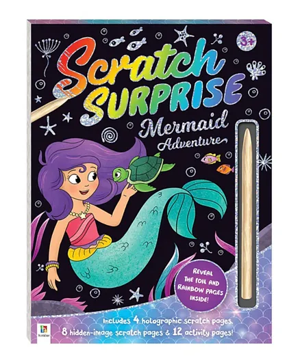Hinkler Scratch Surprise Mermaid Adventure Book