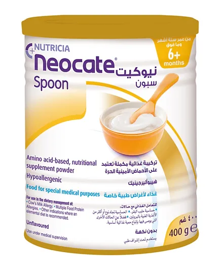NUTRICIA Neocate Spoon Amino Acid Based Formula - 400g
