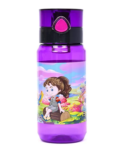 زجاجة ماء إيزي كيدز باللون الأرجواني - 500 مل