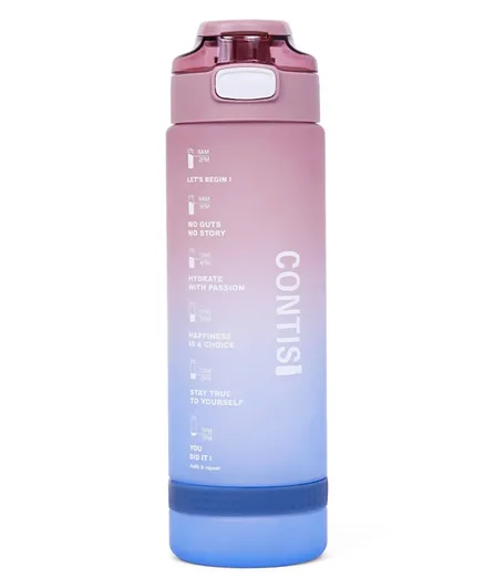 زجاجة ماء إيزي كيدز - لون اللافندر سعة 1000 مل