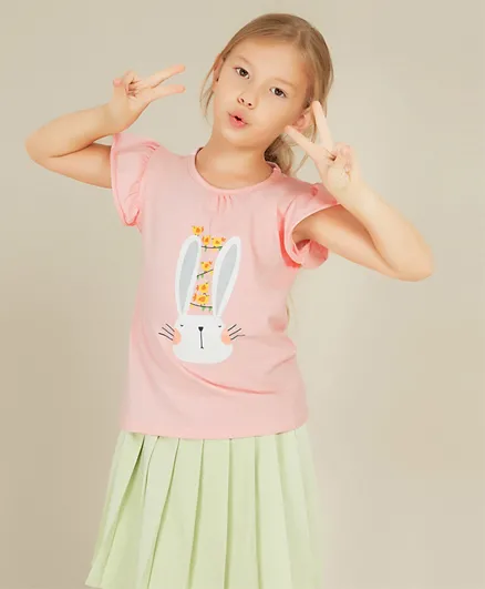 Kookie Kids Graphic T-Shirt - Pink