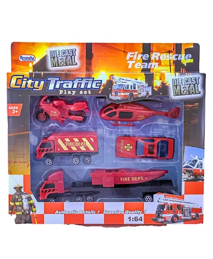 Artoy Diecast Cars & Trucks Playset -Pack of 6